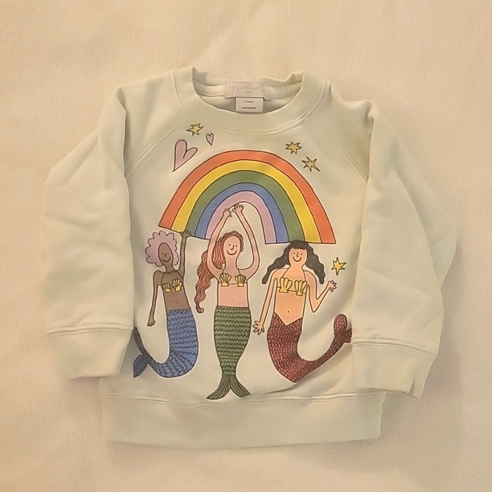 Stella McCartney kids 2T 100% cotton pullover